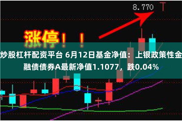 炒股杠杆配资平台 6月12日基金净值：上银政策性金融债债券A最新净值1.1077，跌0.04%